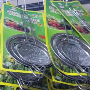 3-Piece Stainless Steel Sieve Set.