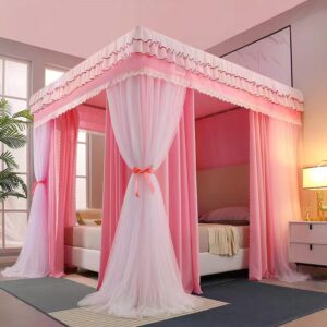 4 Stand Palace Canopy Mosquito Net 6×6.