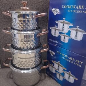 Stainless Steel Cookware Set.