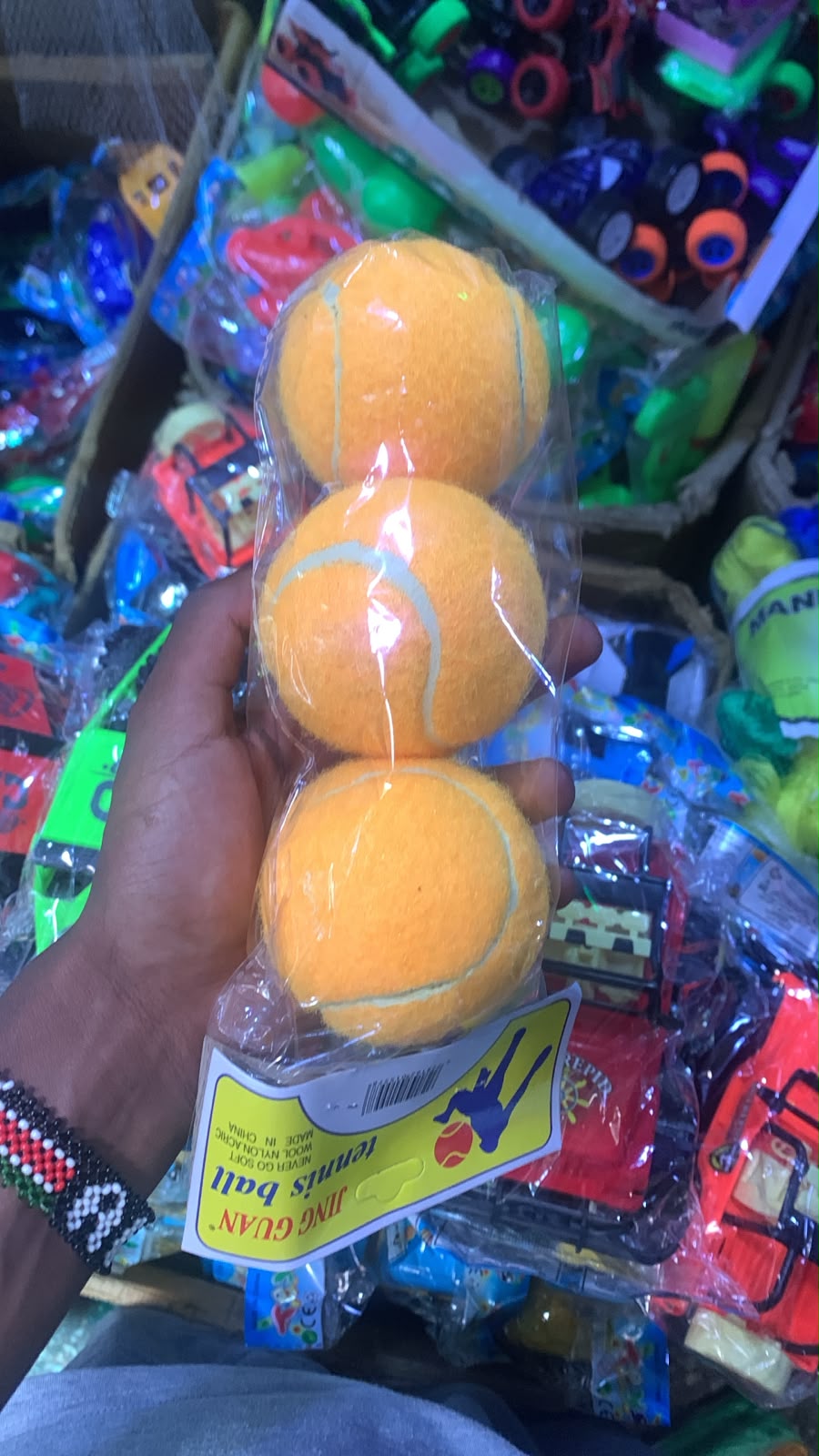 Tennis balls. Set of 3Highly Elasticity - Image 2