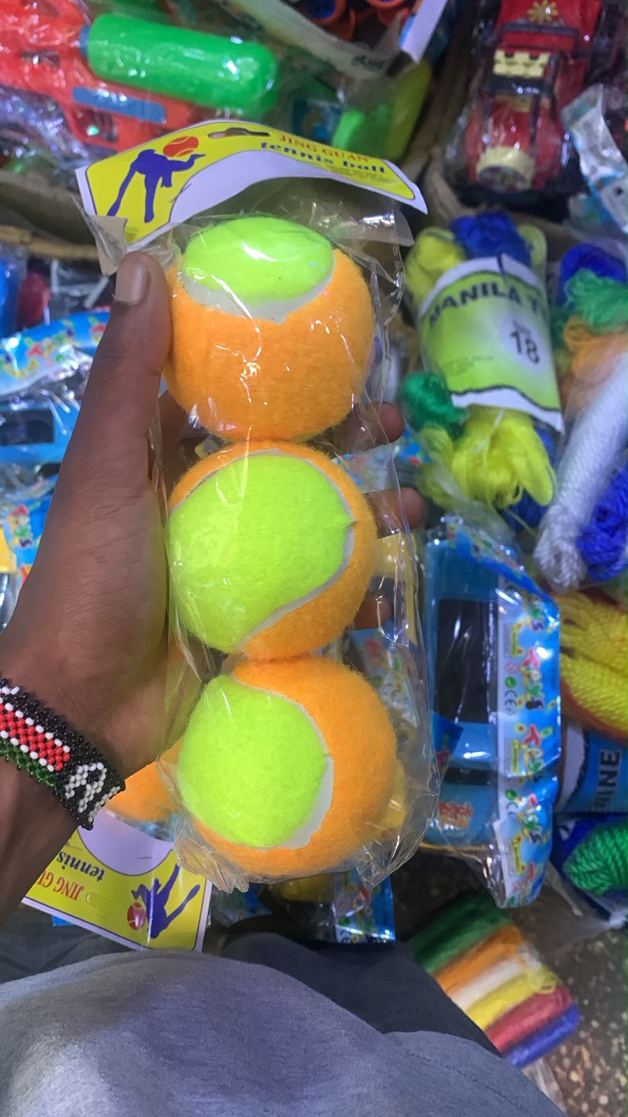 Tennis balls. Set of 3Highly Elasticity - Image 4