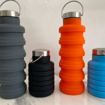 500ml Collapsible Silicone Water Bottle
