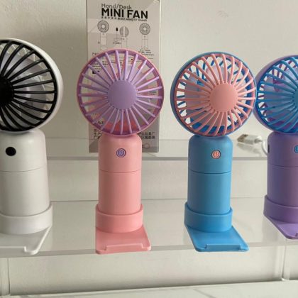 Portable Rechargeable Handheld Mini Fan Cool Air