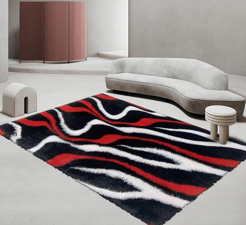 5 By 8 Luxurious Soft Fluffy Carpet - Area Rugs - Image 4