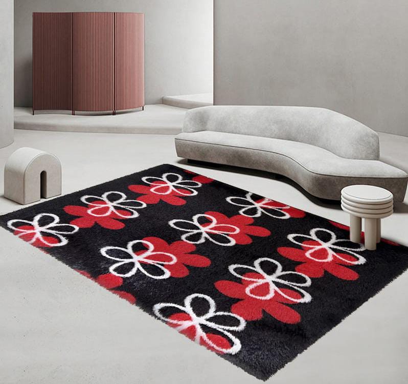 5 By 8 Luxurious Soft Fluffy Carpet - Area Rugs