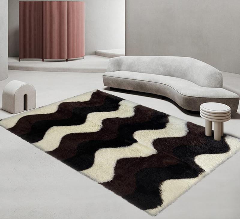 5 By 8 Luxurious Soft Fluffy Carpet - Area Rugs - Image 2