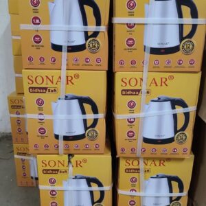 Sonar Stainless Steel Electric Kettle.