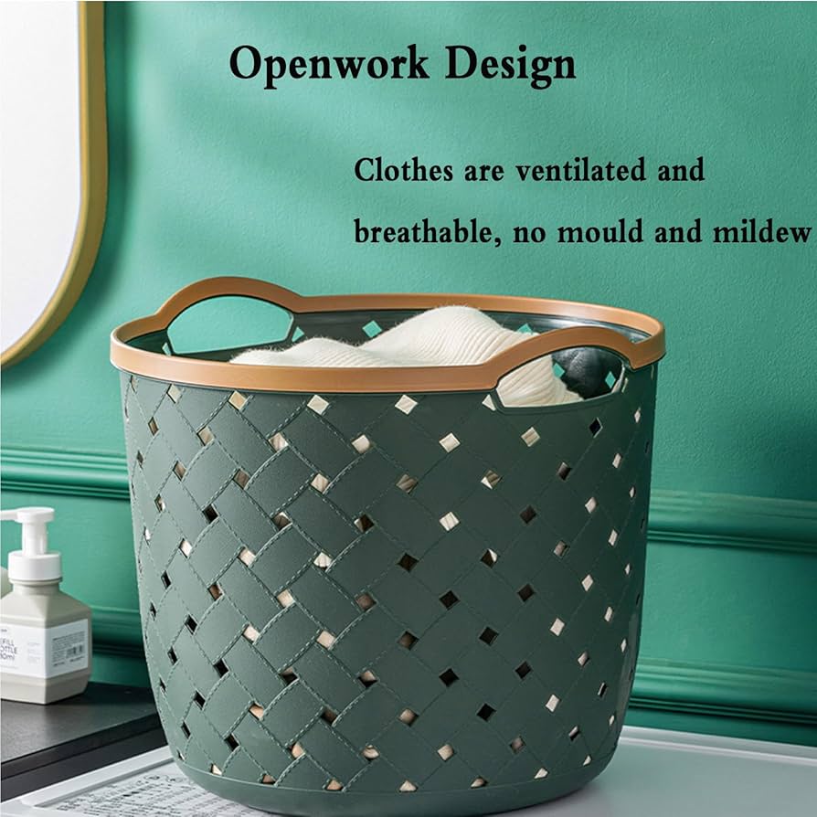 Multifunctional storage basket with handle Plastic - Image 2