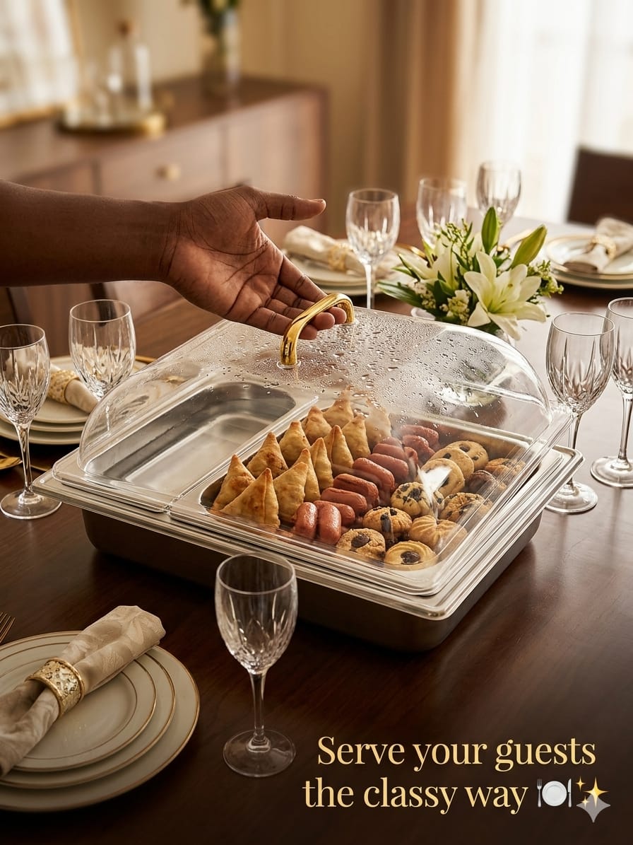 Acrylic Clear Food Cover Small - Image 3