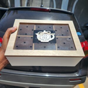 Wooden Tea Bag Holder