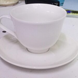 CUP & SAUCER SET. 12pcs (6cups and 6saucers)