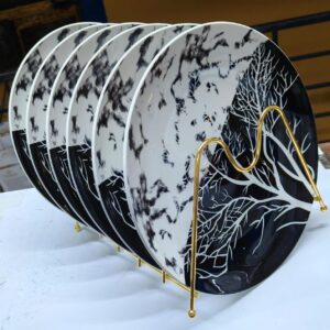 Set of 6 Tree Plates