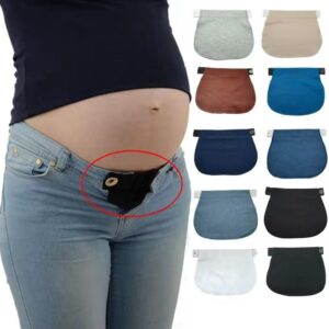 Pregnancy jeans adjust band