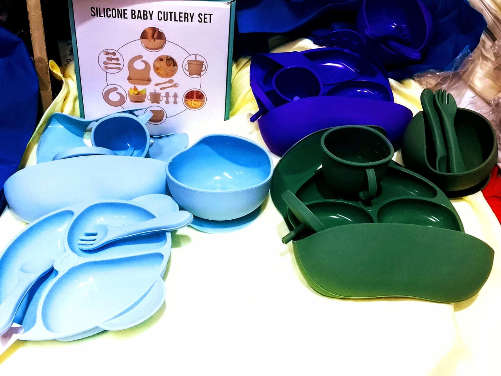 Silicon baby feeding beeb