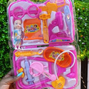 Kids doctor set. It provides endless hours of fun and entertainment