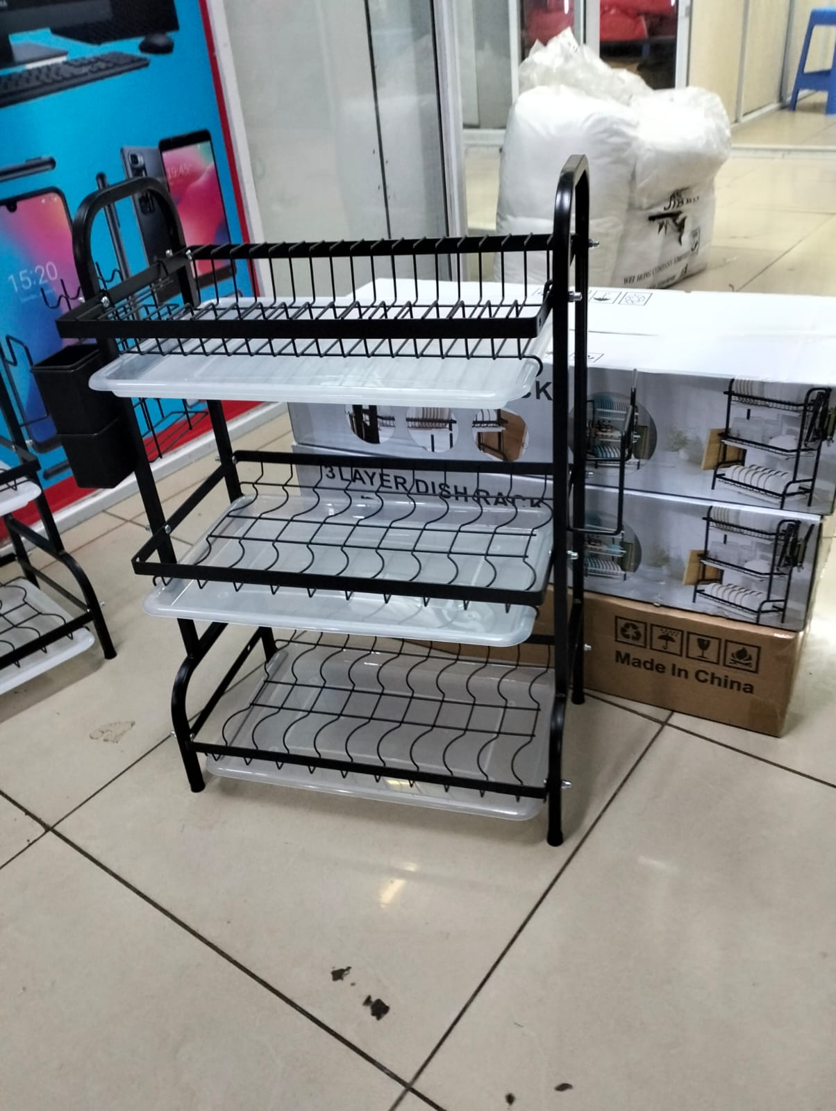 Advanced 3 tire dishrack