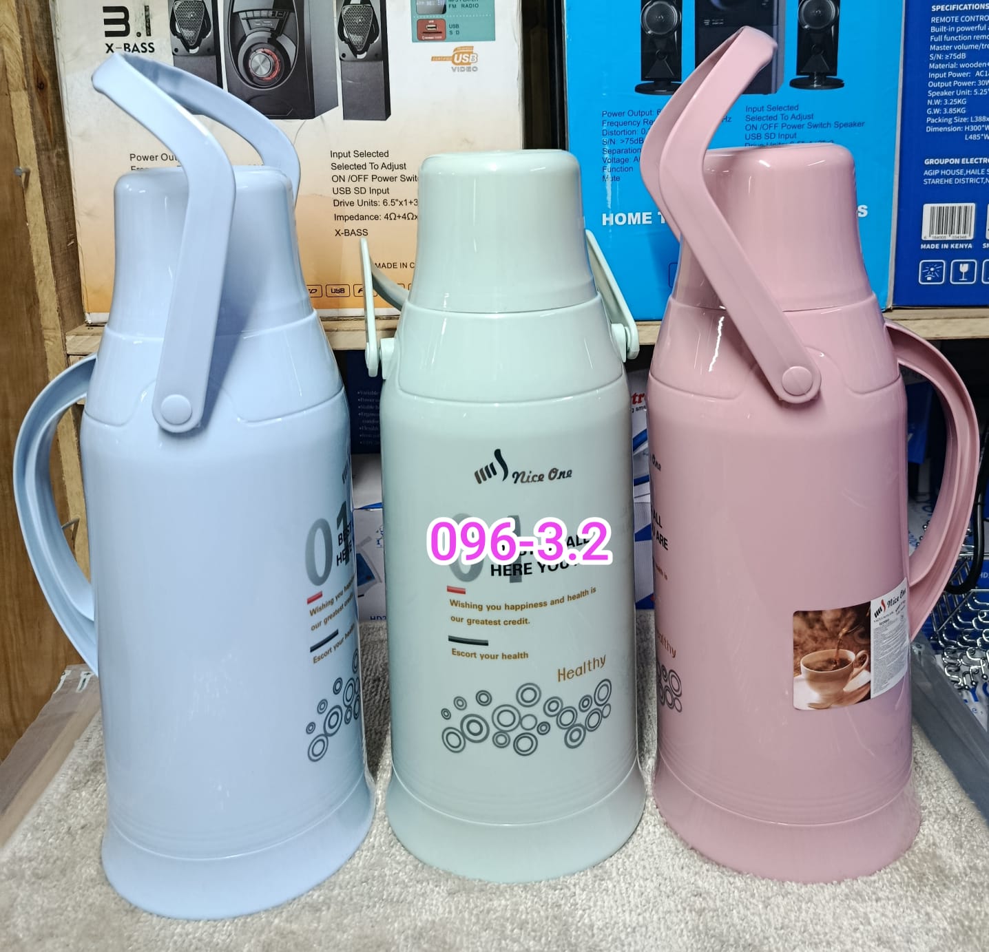 Nice One brand vacuum flasks 3.2L