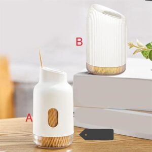 Elegant toothpick holder comes with free toothpicks