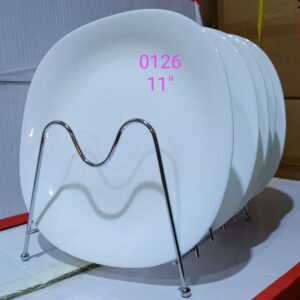 ceramic plain dinner plate 11inches