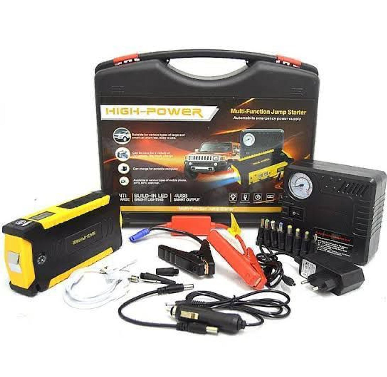 2 IN 1 Portable Car Jump Starter Kit