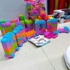 170-Pieces Colorful Building Block Set Designed for Children.
