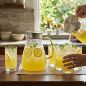 Borosilicate Grfit Water Pitcher