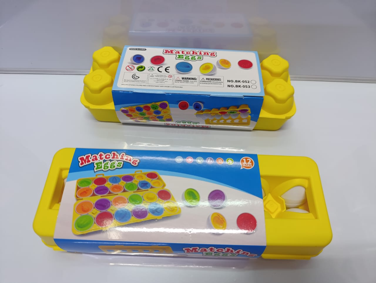 matching eggs.12pcs set.matching colours and shapes.