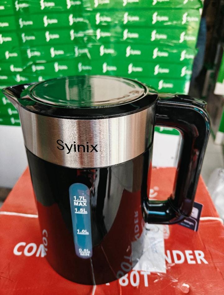 1.7 litres syinix water kettle