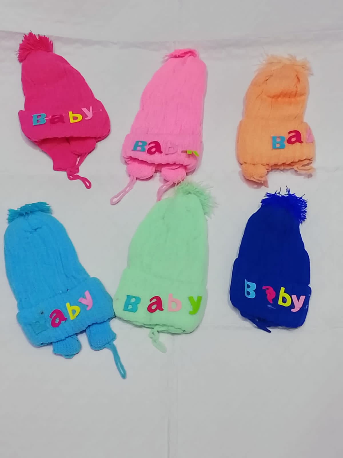 3 pcs kofia mixed colors