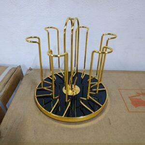 Rotatable Glass Holder Rack