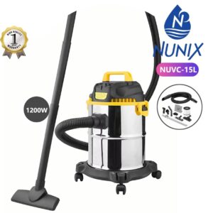 Nunix 15L Wet and Dry Vacuum Cleaner.