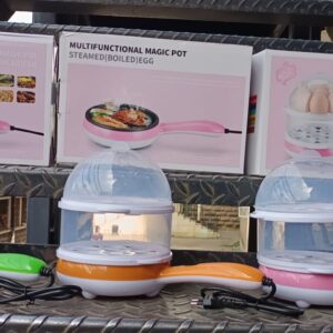 Multifunction Double egg boiler with pan