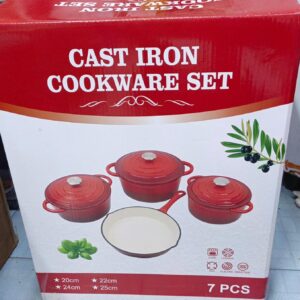 Cast iron 7pcs