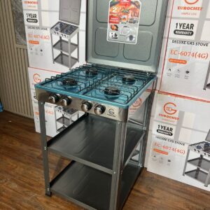 Eurochef full gas standing cooker with shelves