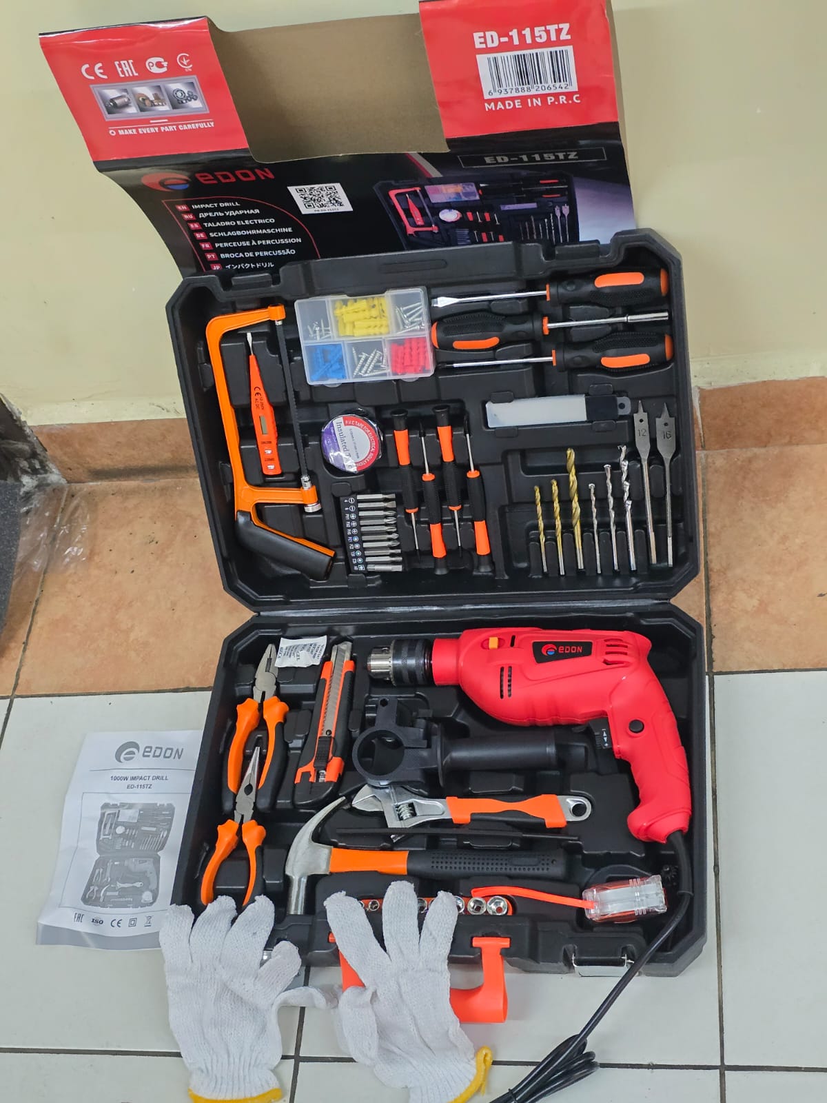 Edon drill.set 900w drill
