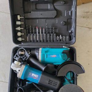 Toolmax drill+grinder combo