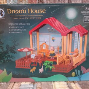 DREAM HOUSE. 67 pcs. 3+ ages