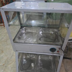Double insert chips /food warmer