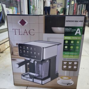 TLAC Espresso Coffee Machine TCFM 101, 1.8L, Automatic Milk Frother, Touch Control, Cold Brew