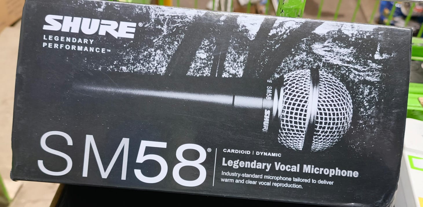 Shure SM58 Cardioid Dynamic Vocal Microphone