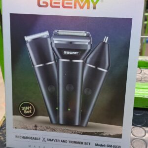 3 in 1 Rechargeable Shaver and Trimmer Set.