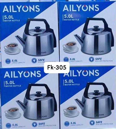 Ailyons 5L Stainless Steel Electric Water Kettle.