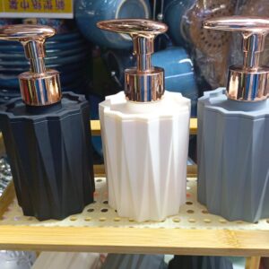 Very Classy Plastic Soap Pumps.