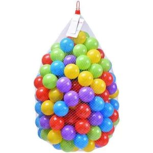 soft pressure balls, (a pack of 50pcs) for swimming pools, bouncing castle and home use.