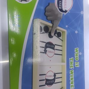 FoosBall winner.