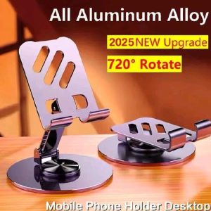 All metal 360⁰ rotating foldable phone/tablet holder stand