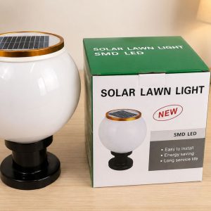 solar garden lamp LED ball lawn light