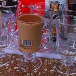 6pcs Elegant Irish Glasses.