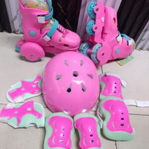 Trainer skates glowing wheels Pu skates