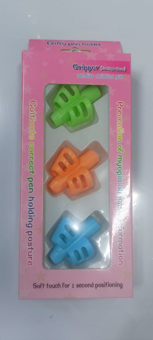 pencil gripper. pack of 3 pcs.